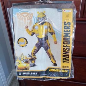 Halloween Costume - Transformers “Bumblebee” - size medium (7/8)